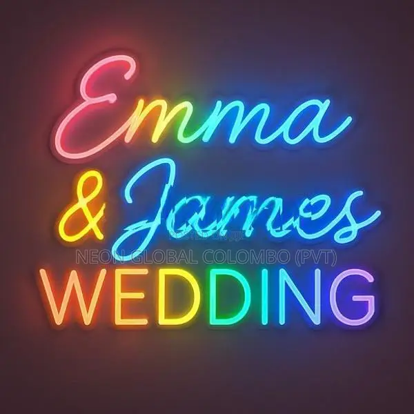 Wedding LED Neon Backdrops – Book Now