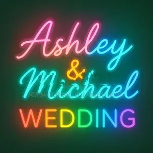 Wedding LED Neon Backdrops – Book Now