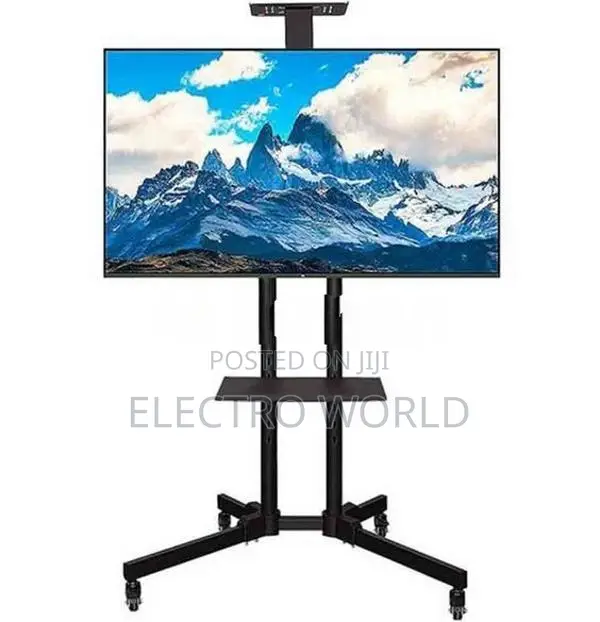 Portable Smart Tv Mobile Cart 26"-55" Rolling Stand