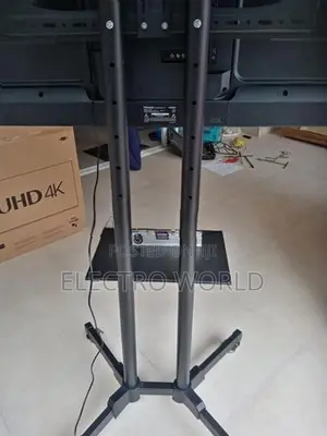 Portable Smart Tv Mobile Cart 26"-55" Rolling Stand