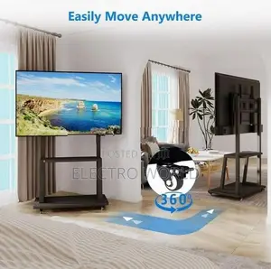 Smart Board Stand Trolley Movable Heavy Duty 43″-100″