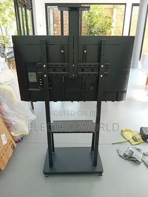 Smart Tv Stand Portable Mobile Cart Movable 32"-75"