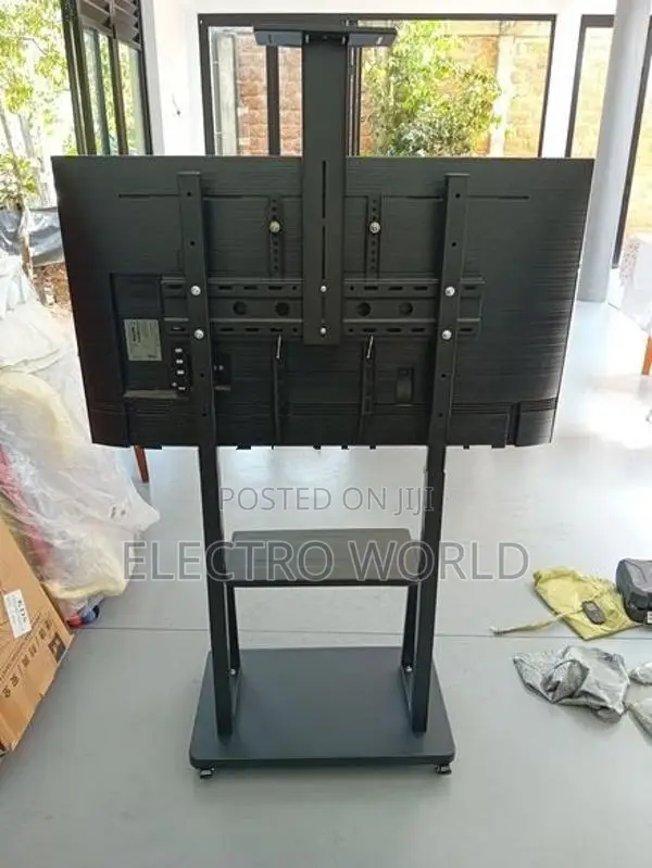 Smart Tv Stand Portable Mobile Cart Movable 32"-75"