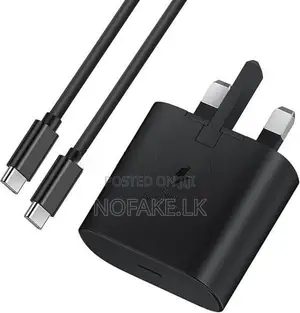 Samsung 25W Power Adapter And Type C to Cable