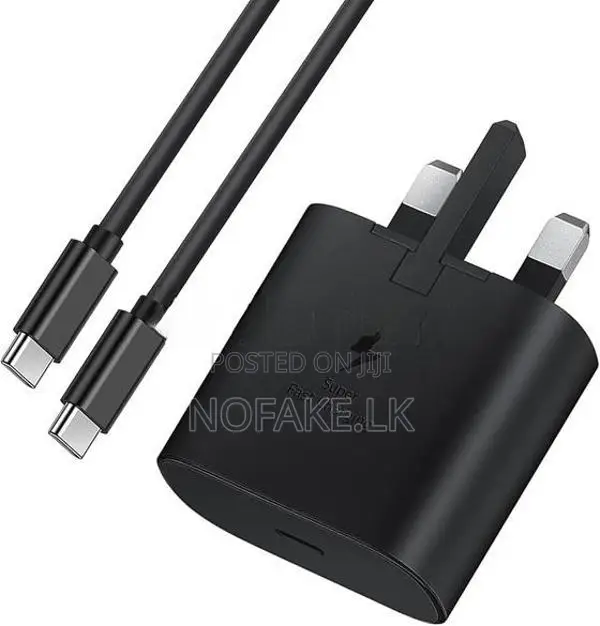 Samsung 25W Power Adapter And Type C to Cable
