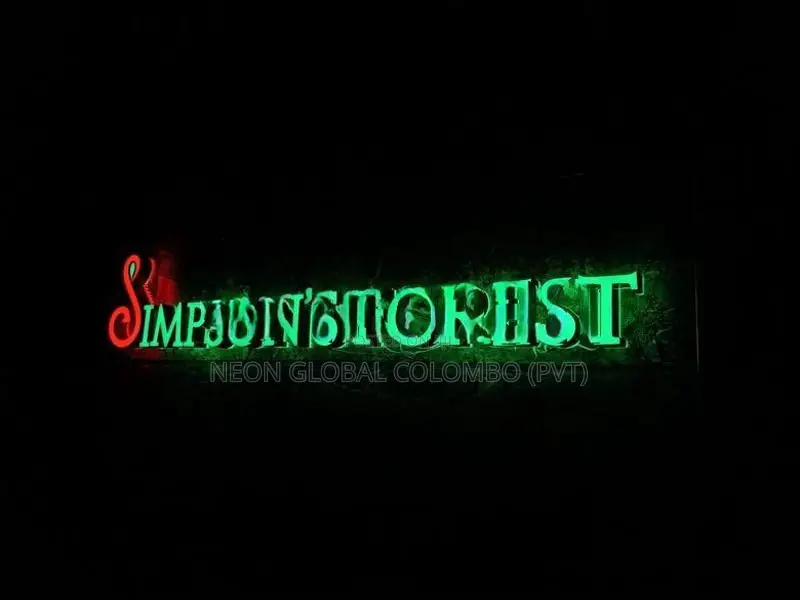 Dual Illumination Name Boards - Front Lit, Back Lit Letters