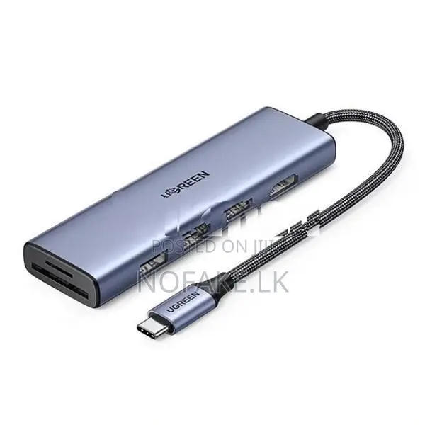 UGREEN 5 in 1 Type-C to HDMI 3 USB 100W PD charging Hub Station