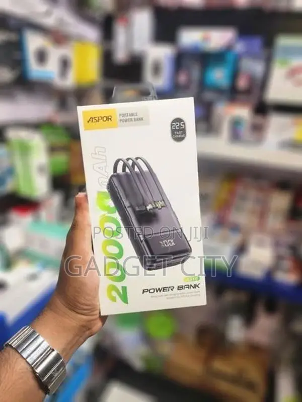 ASPER A316 Power Bank (20000mAh)
