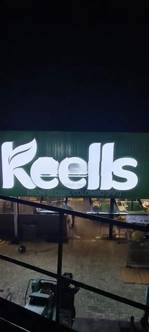 Vacuumed Forming Supermarket Name Signs