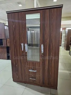 New Melamine 3 Door Cupboard 6*4 Wardrobe