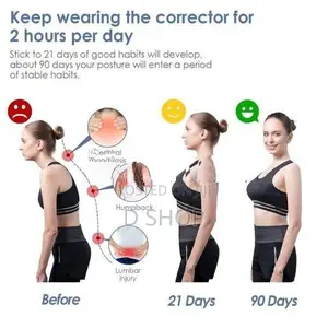 Back Posture Corrector With Smart - Vibration Sensor