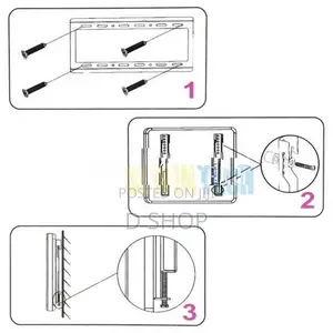 TV Wall mount Flat Panel - Adjustable Bracket 26" to 63"