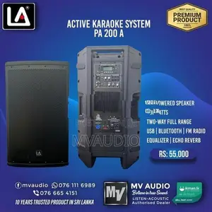 2026 Powered Speaker