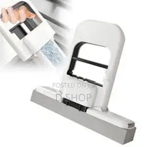Portable Mini Mop, Self-Squeeze Desktop Cleaning, Foldable, Hand-Free