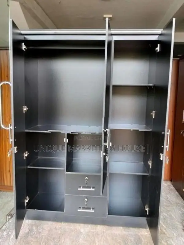 Modern 3D BLK Camiliya Wardrobe