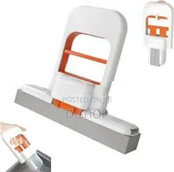 Portable Mini Mop, Self-Squeeze Desktop Cleaning, Foldable, Hand-Free