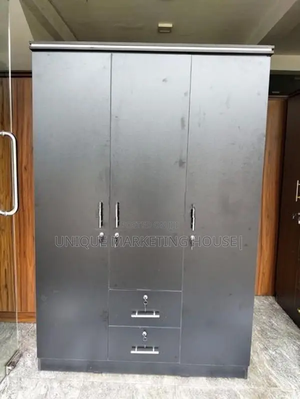 Modern 3D BLK Camiliya Wardrobe