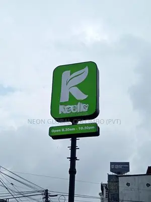 Storefront Attractive Name Boards for Supermarkets