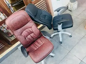 BK Adjustable Leather Office Chairs