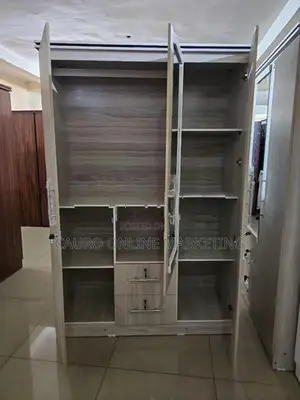 New Ash Colour 3 Door Cupboard 6*4 Ft Wardrobe