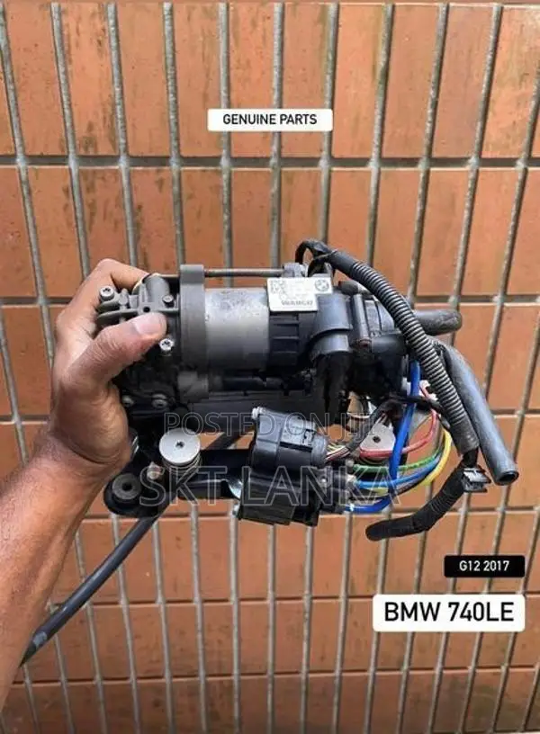 Genuine BMW 7 Series 740e Air Suspension Compressor Tank