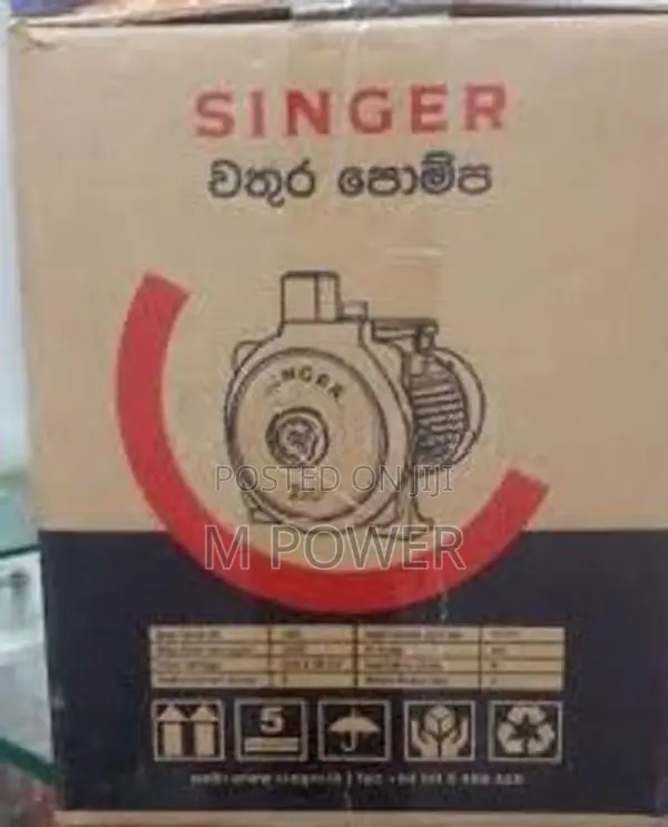 Water Pump Singer 100PT-1"x1" 1HP