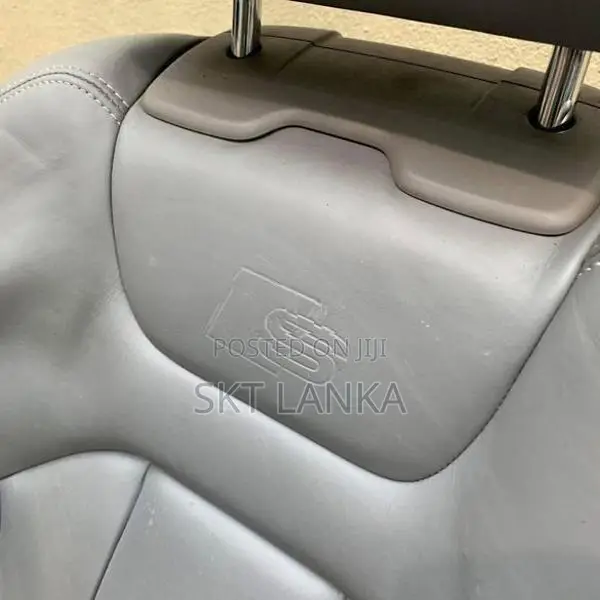Genuine Audi Q7 S Line 2017 Front Electric Leather Seats Grey