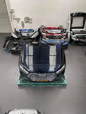 Genuine Audi Q7 S Line 2017 Face Cut bumper bonnet headlight grille