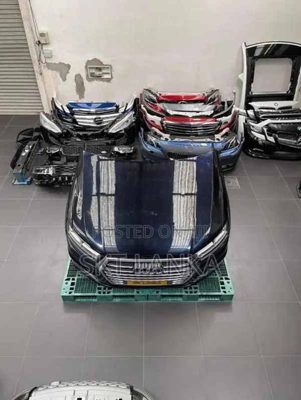Genuine Audi Q7 S Line 2017 Face Cut bumper bonnet headlight grille