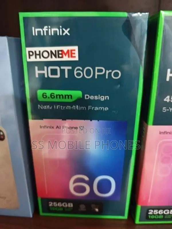 Infinix Hot 60 Pro 8GB 256GB (Brand New)
