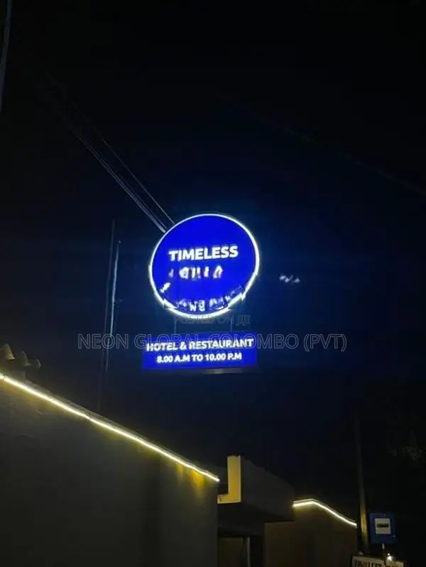 Pylon, Neon Signs illuminating Light Boxes to shine up your Business