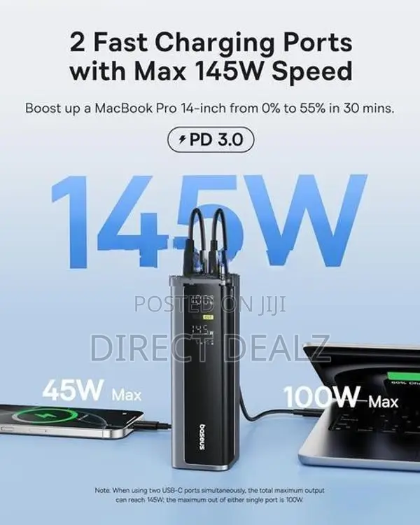 Baseus GP12 145W 20800mAh Power Bank