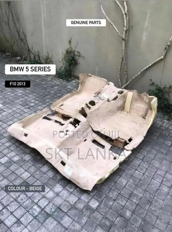 Genuine BMW 5 Series 520d 2013 F10 Beige Floor Carpet