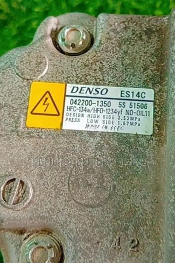Toyota Aqua NHP10 Ac Compressor
