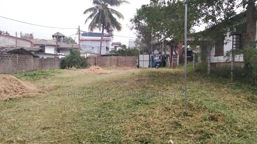 Wattala : 13.8 perches Land for Sale at Kandagewatta