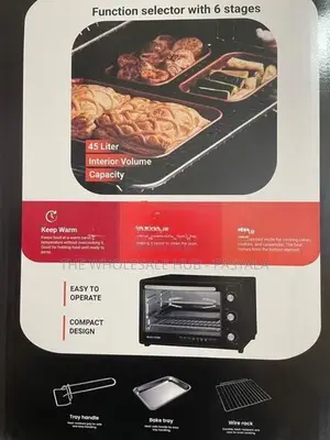 BLACK + FORD 45L OVEN