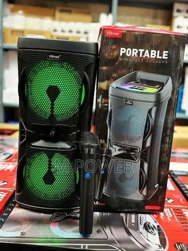 Big Sound Bluetooth Speaker 6.5 (KTS-2160)