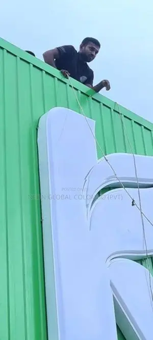 Business Fronts Light Boards Emboss Letters