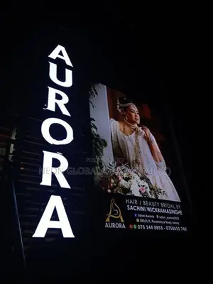 Business Fronts Light Boards Emboss Letters