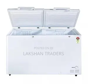FUJI 400L Double Door Chiller + Freezer with Divider