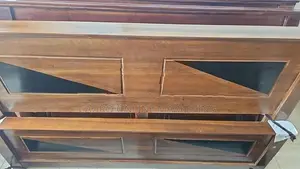 new teak box bed with spring mattress