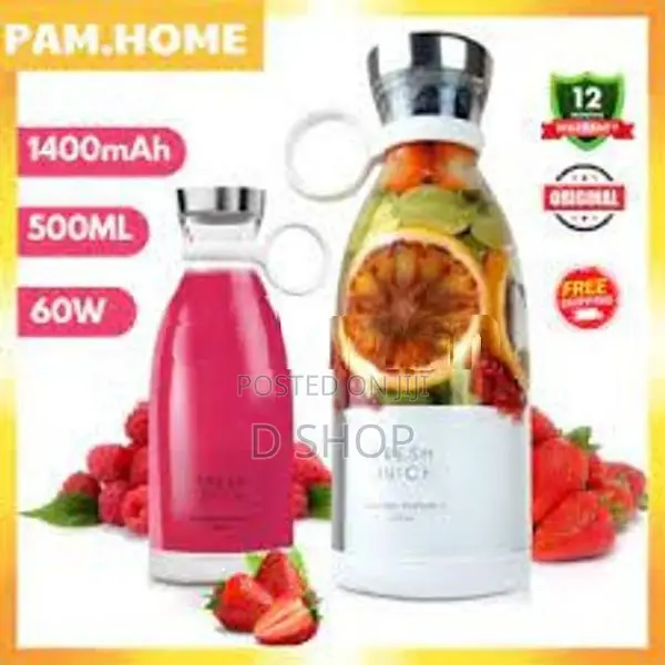 Personal Mini Juicer Blender - Rechargeable යුෂ බ්ලෙන්ඩර්