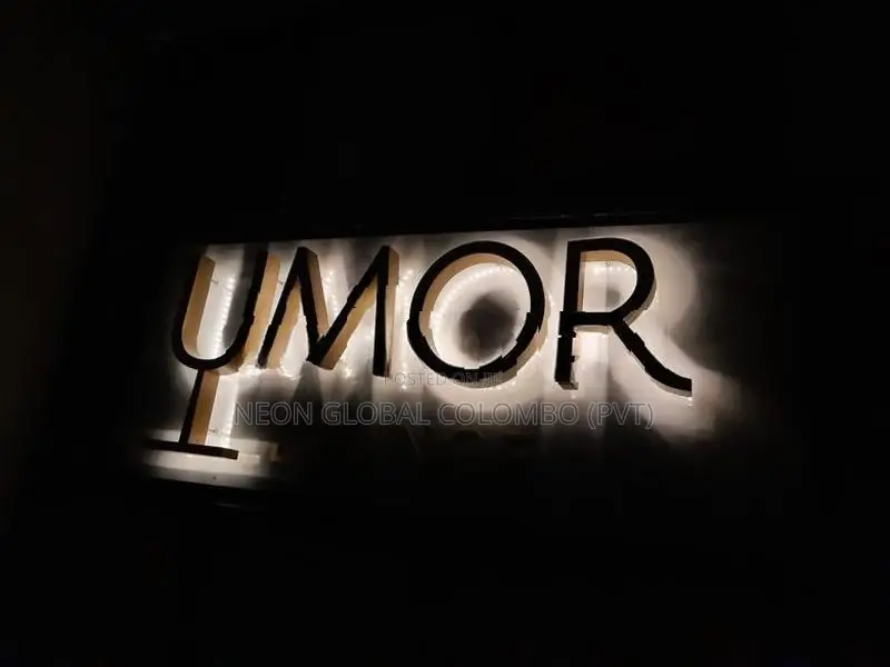 Unique Back lit/Front Lit Name Boards to Glow Your Space