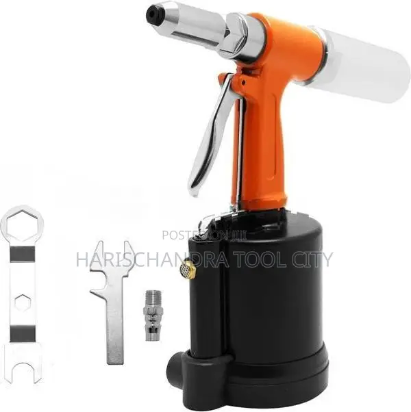 Pneumatic rivet gun