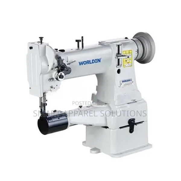 Worlden Cylinder Bed Compound Feed Heavy Duty Sewing Machine for Bags