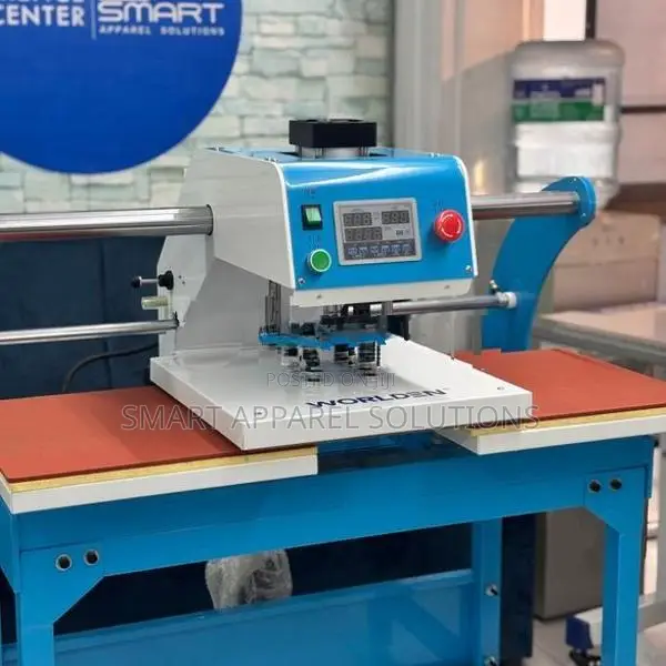 WORLDEN Automatic Pneumatic Heat Transfer machine Emergency Stop Butto