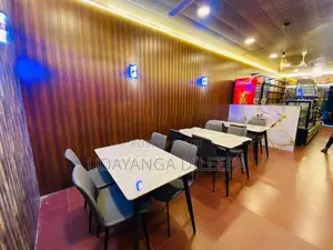 Coffee Shop Dining Table with Chairs