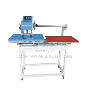 WORLDEN Automatic Pneumatic Heat Transfer Machine 38X38