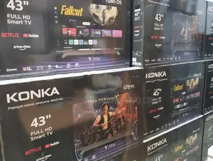 43 inch KONKA V-Max Smart Full HD TV with Built-in Soundbar