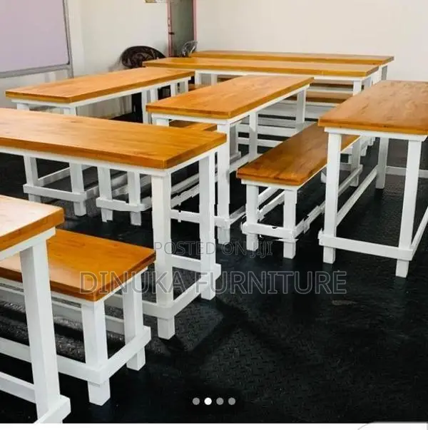 Table And Bench 6ft *15inch Mahogani